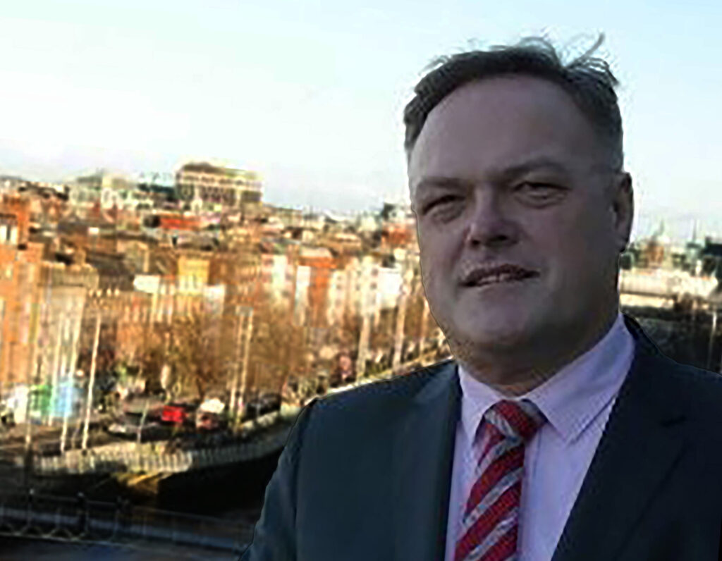 Michael O'Connor GM of the Clarence hotel