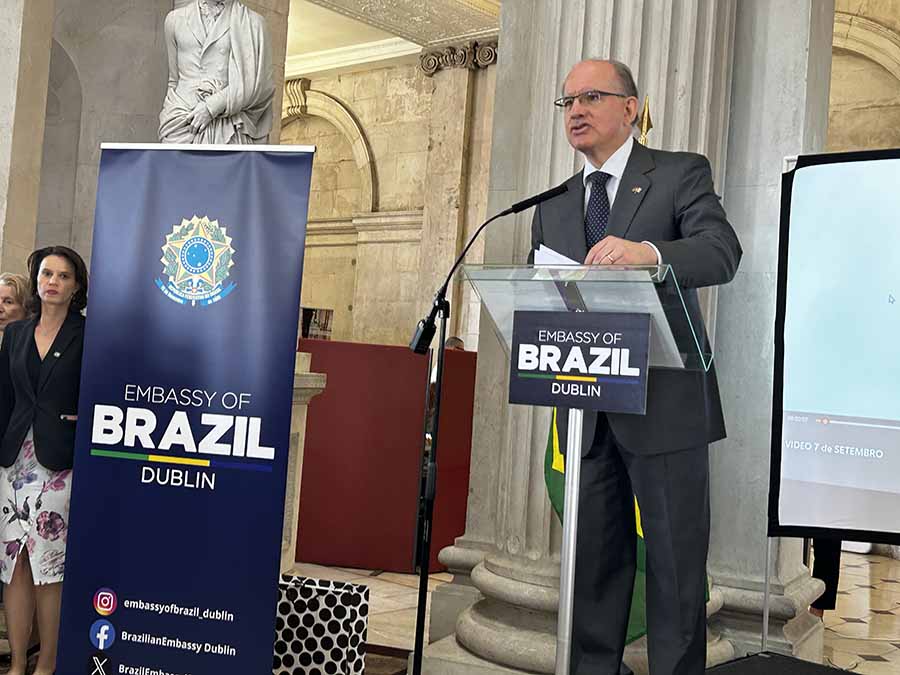 Marcel Biato ambassador fo Brazil to Ireland
