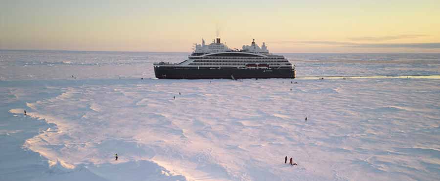 Ponant at the North Pole