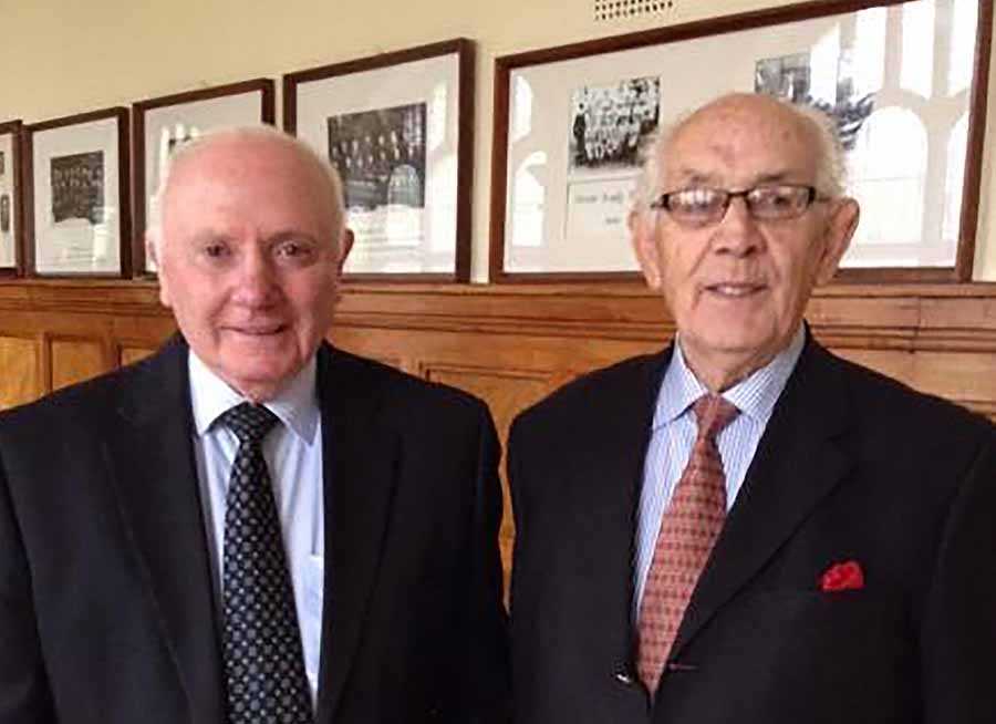Jimmy Kelly and Pat Cronin