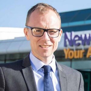 Nick Jones CEO of Newcastle International Airport