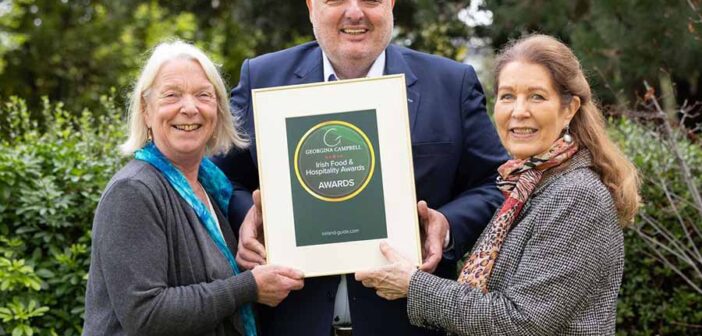Sally Barnes, Richard Corrigan and Georgina Campbell