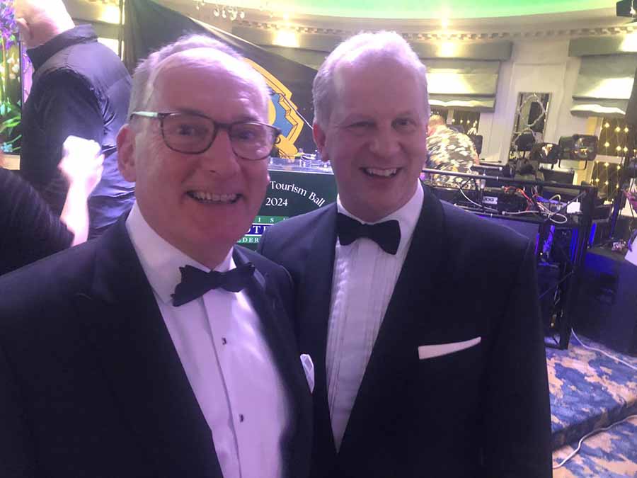 Hal McElroy and Donagh Davern
