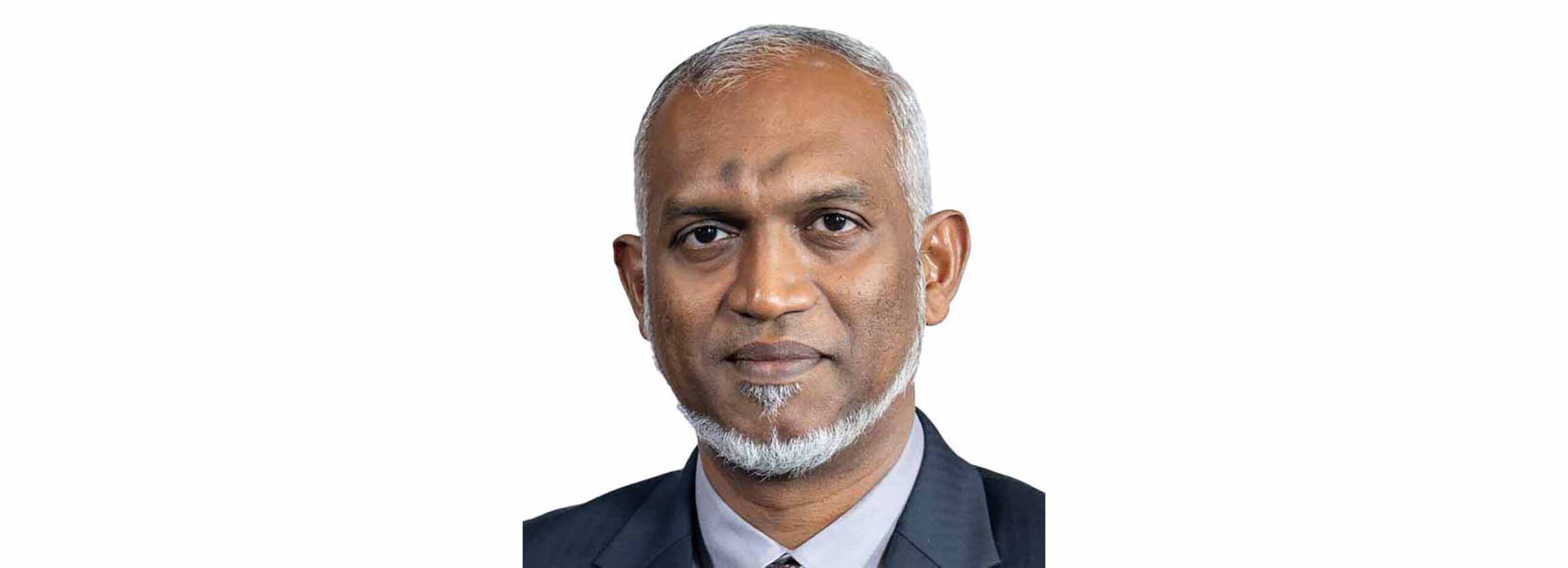 Mohamed Muizzu Maldives President