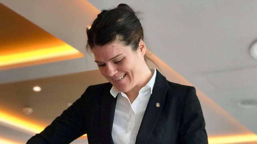 Morgan VanderKamer president of the Irish Guild of Sommeliers