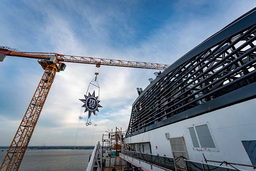 Construction on MSC World America