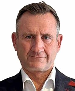 Andrew Rennie CEO of Domino's Pizzas