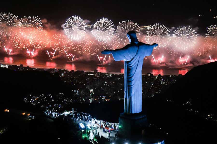 Fireworks in Rio
