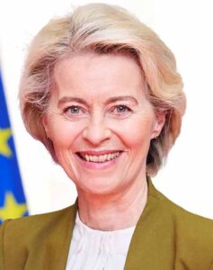 Urusla Von der Leyen EU Commission President