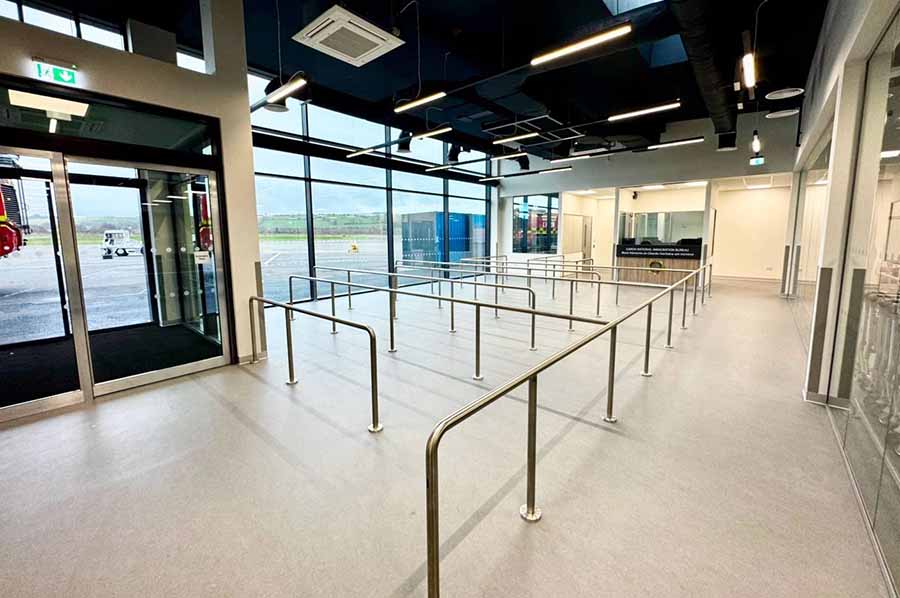 Kerry airport arrivals hall