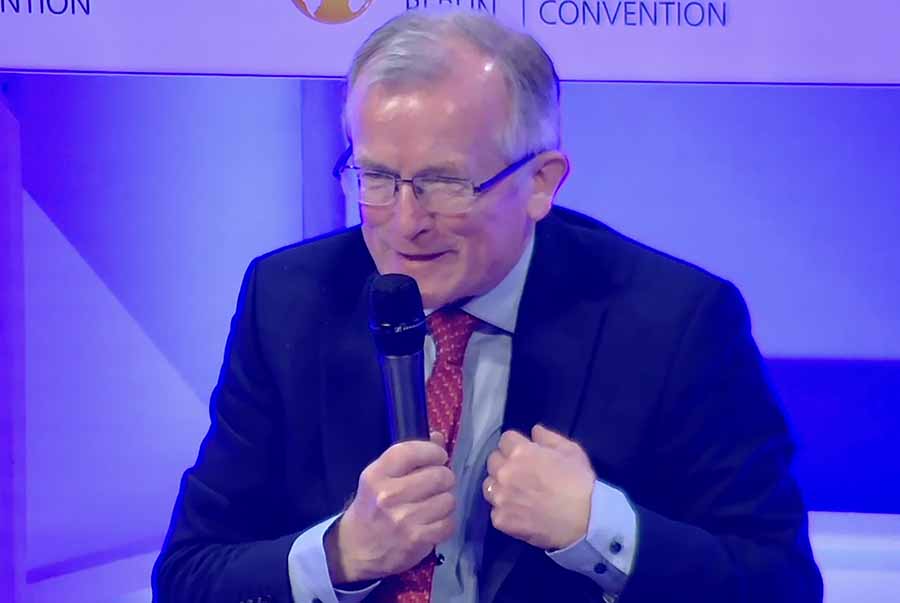 Niall Gibbons Tourism Director of NEOM speaking at ITB Berlin