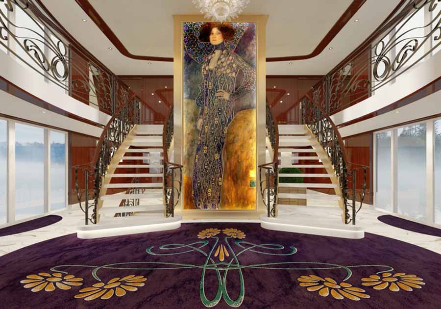 SS Emilie Lobby rendering