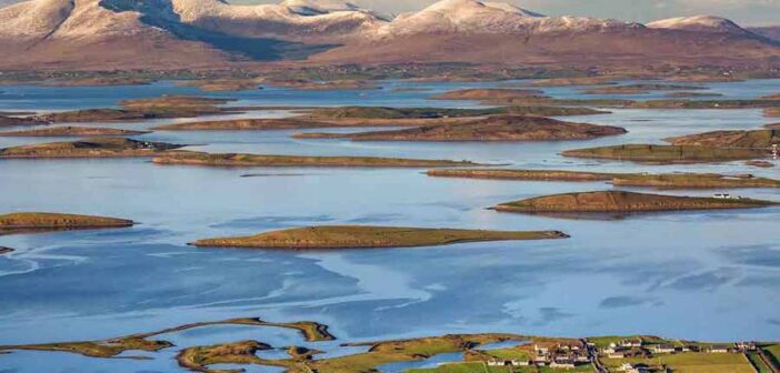 View from Croagh Patrick