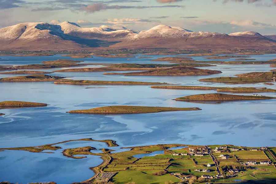 View from Croagh Patrick