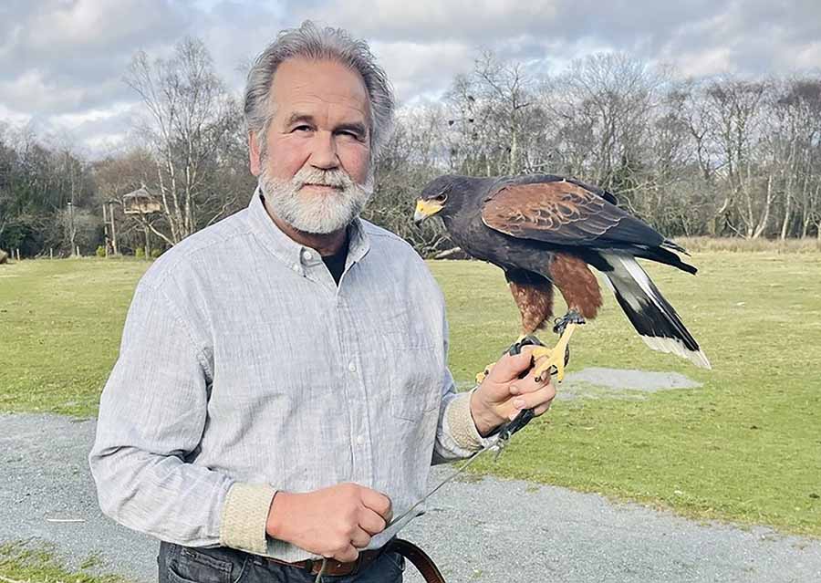 Lothar Muschketat and friend