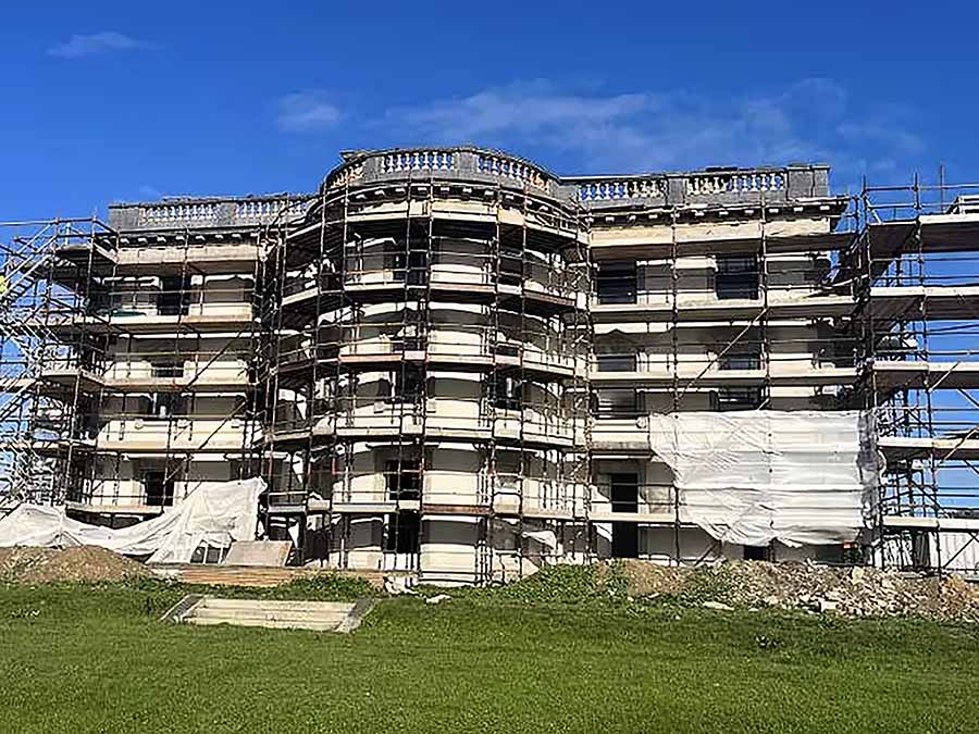 Loftus Hall under development