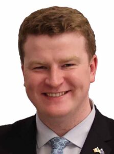 Michael Murphy TD, James O'Conno chair of the Joint Oireachtas Committee on Tourism