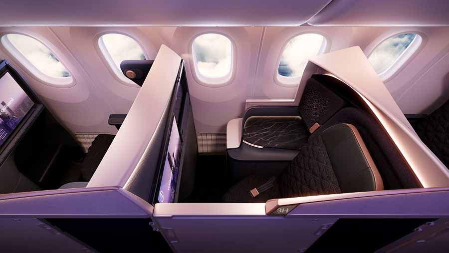 Ryadh Business Class Seat