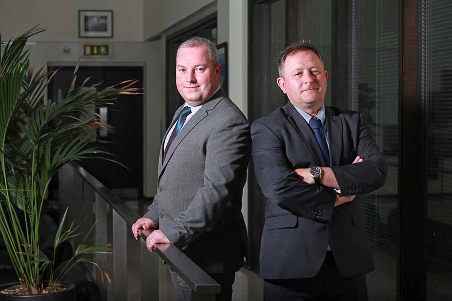Aiden O'Neill and Dave Coakley