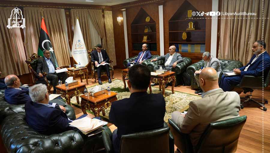 Airline officials and government representatives meet over the future of Libuyran airlines