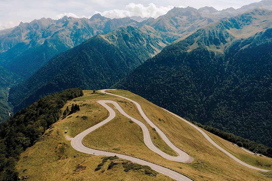 Climb to Luchon-Superbagnères