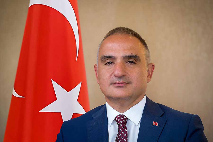 Mehmet Nuri Ersoy Turkiye minister for tourism