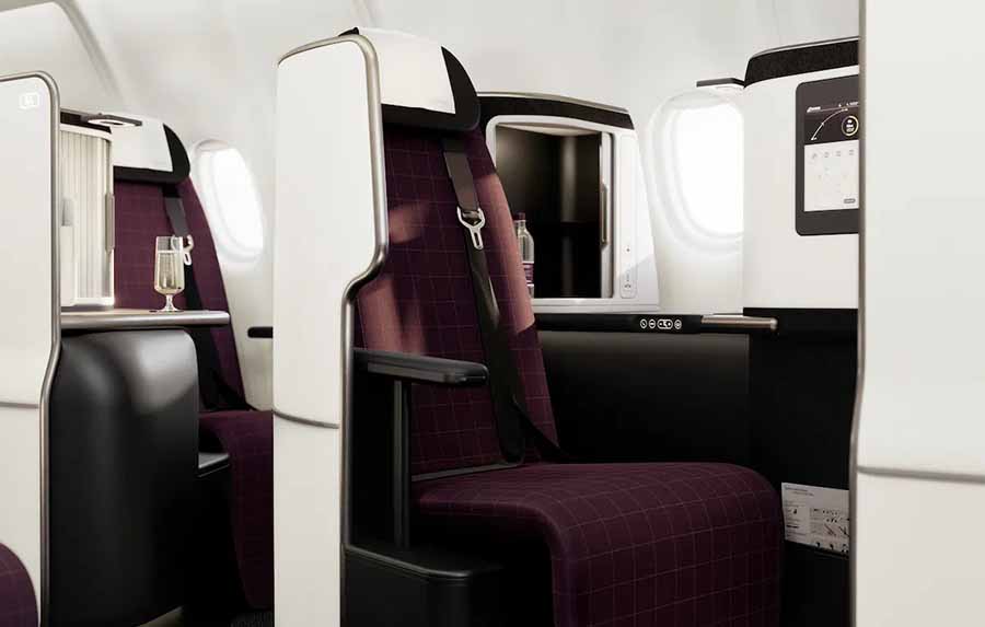Swiss new business class
