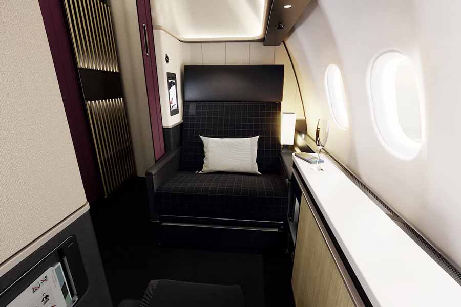 Swiss new first class