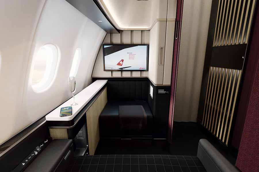 Swiss new first class