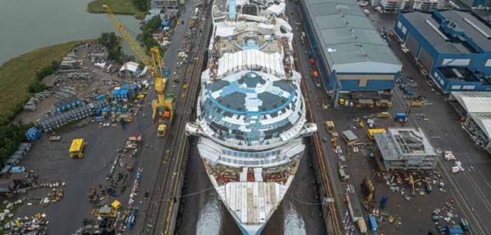 Legend of the Seas under construction in Finland