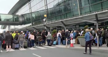 Evacuation of Dublin airport T2, Saturday September 20 2025
