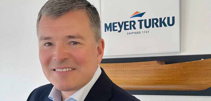 Casimir Lindholm CEO of Meyer Turku