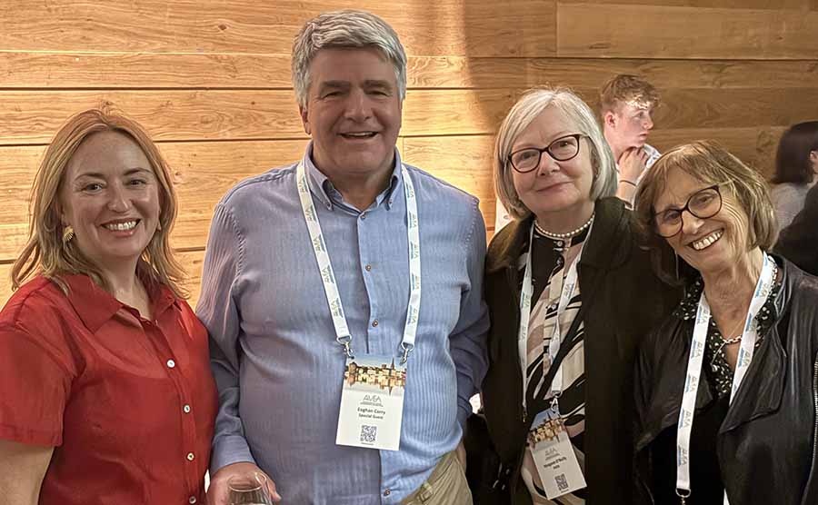 Catherine Flanagan, Eoghan Corry, Margaret O'Reilly and Andrea Mortimer