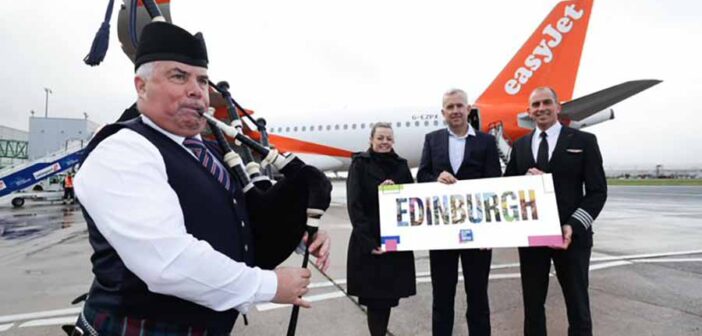 Easyjet launch Belfast city 5w service to Edinburgh