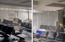 Montego Bay airport after Hurricane Melissa