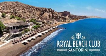 Royal Caribbean reveals plan to open Beach Club in Santorini