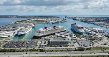 Six ships in Port Canaveral