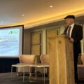 Minister Michael Healy Rae speaking at the Irish self Catering Federation conference in county Clare