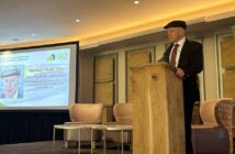 Minister Michael Healy Rae speaking at the Irish self Catering Federation conference in county Clare