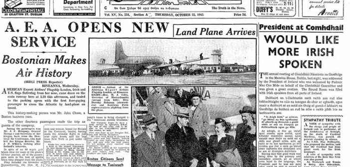 Irish Press, October 25, 1945