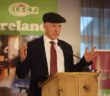Minister Michael Healy Rae speaking at the Irish Self Catering Federation annual conference in Spanish Point county Clare