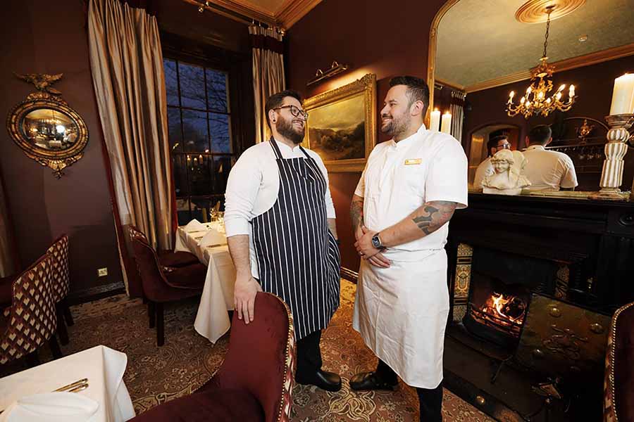 Pablo Bernardo and Jeff Silvestre of Barberstown Castle