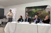 Kildare tourism AGM at Lullymore, Veralouise Behan Leas-Chathaoirleach of Kildare county council, Aine Mangan, Brian Flanagan, David Mongey and Veronica Cooke