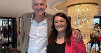 Phil Hullah and Carrie Day of Riviera travel