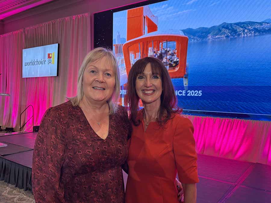 Jennifer Callister and Valerie Murphy at Worldchoice conference 2025