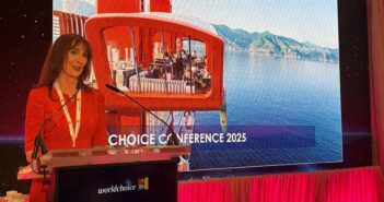 Valerie Murphy speaking at Worldchoice conference 2025