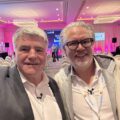 Eoghan Corry and Sascha Nau of Amadeus at Worldchoice conference 2025