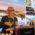 Andrea Stafford of AmaWaterways speaking at Worldchoice conference 2025