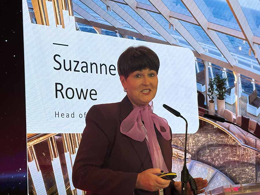 Suzanne Rowe of MSC speaking at Worldchoice conference 2025