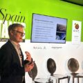 Donal Moriarty of Aer Lingus speaking at Spain Talks 2025
